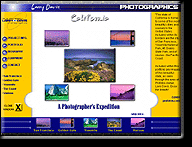 California Photo Portfolio -  An e-3 Design Website